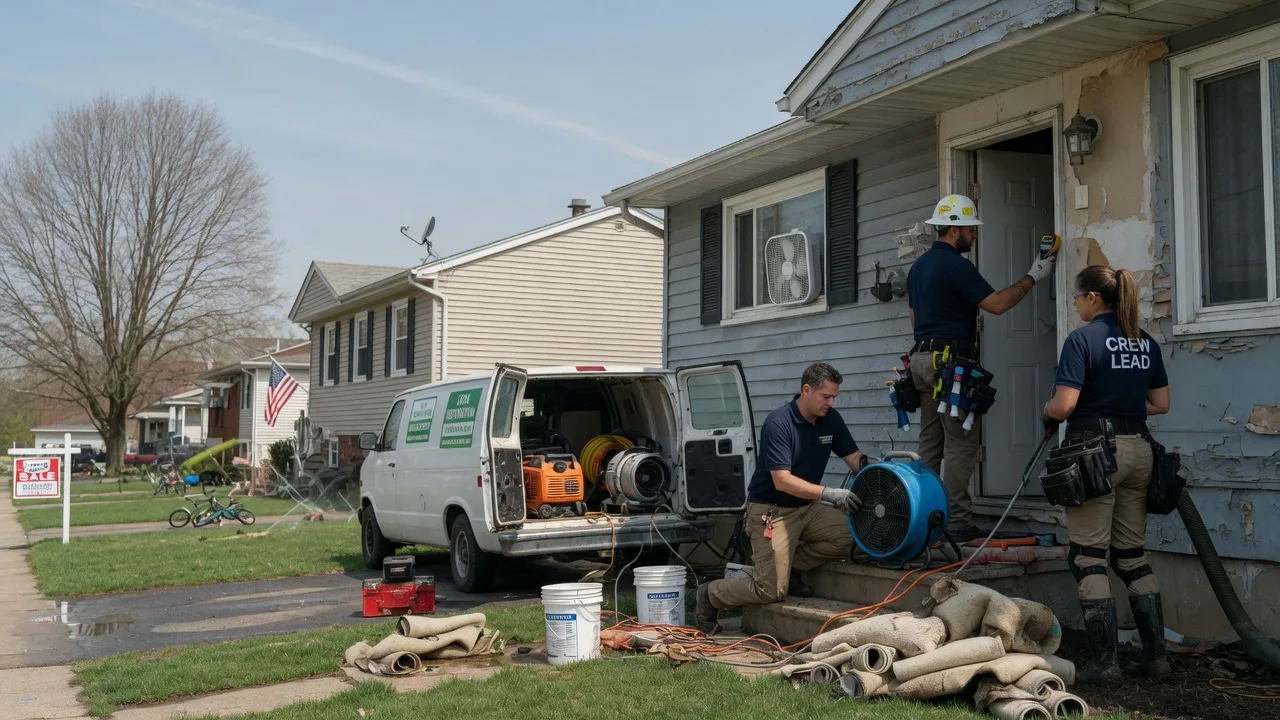 Flood Cleanup in Port Edwards, WI near me