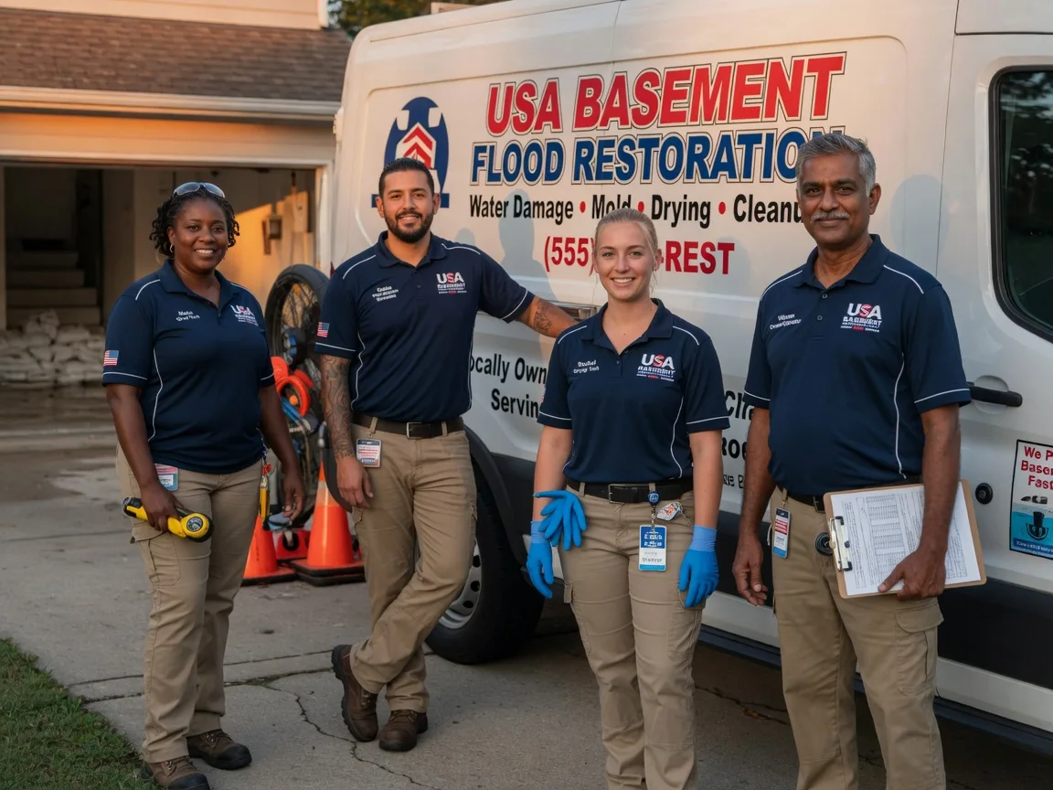 Basement Flood Cleanup company in Port Edwards, WI