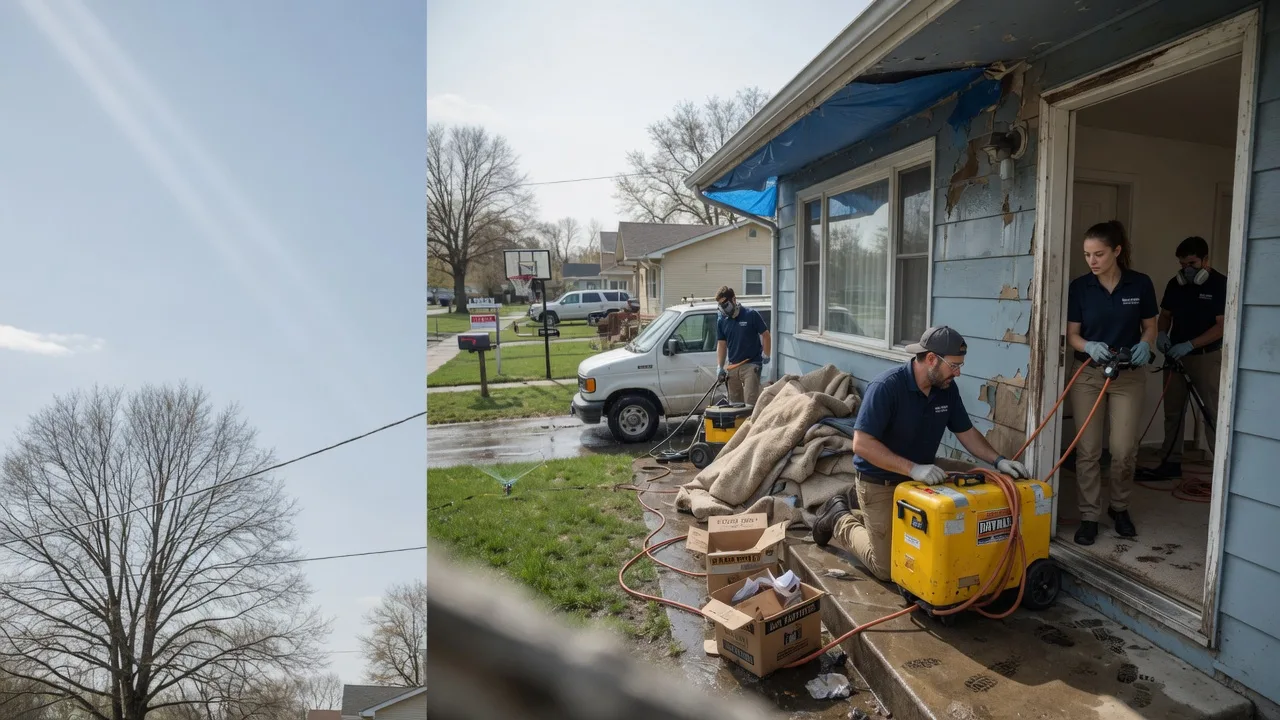 Basement Flood Cleanup in Port Edwards, WI near me